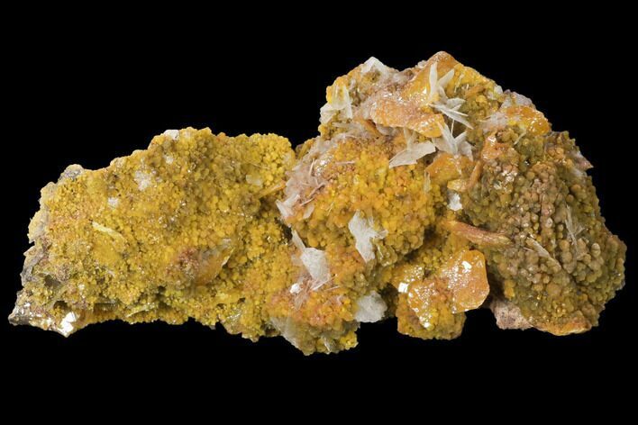 Wulfenite, Barite and Mimetite Association - Mexico #127399